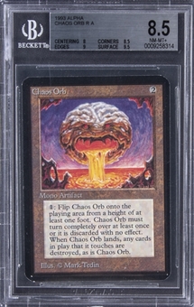 1993 Magic The Gathering (MTG) Alpha: Chaos Orb - BGS NM-MT+ 8.5
